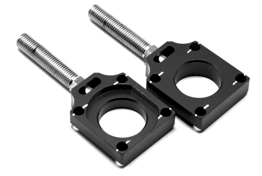 Tensores de eje trasero Kawasaki / Suzuki Negro