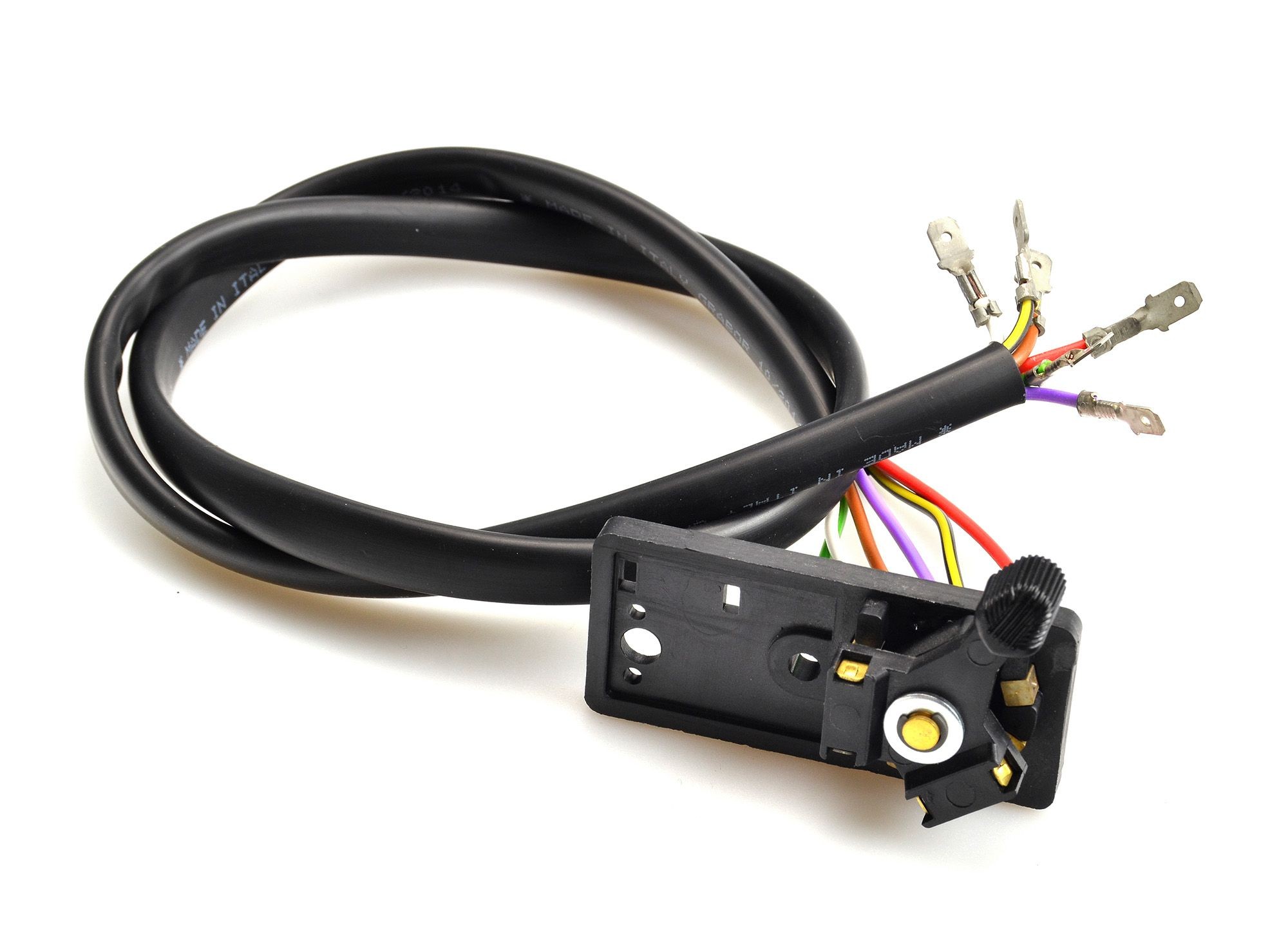 Mando de intermitencias VESPA 163132 PX80/125/150/200 (78-83) - 6 cable (12V) (mod. Sin bateria)