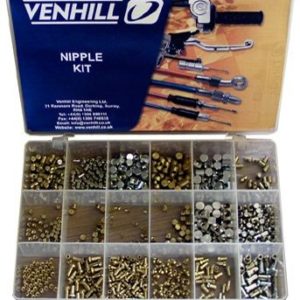 PARA TU MOTO UNIVERSAL - Kit de prisioneros profesional Venhill. Caja 18 modelos, 700 unidades -