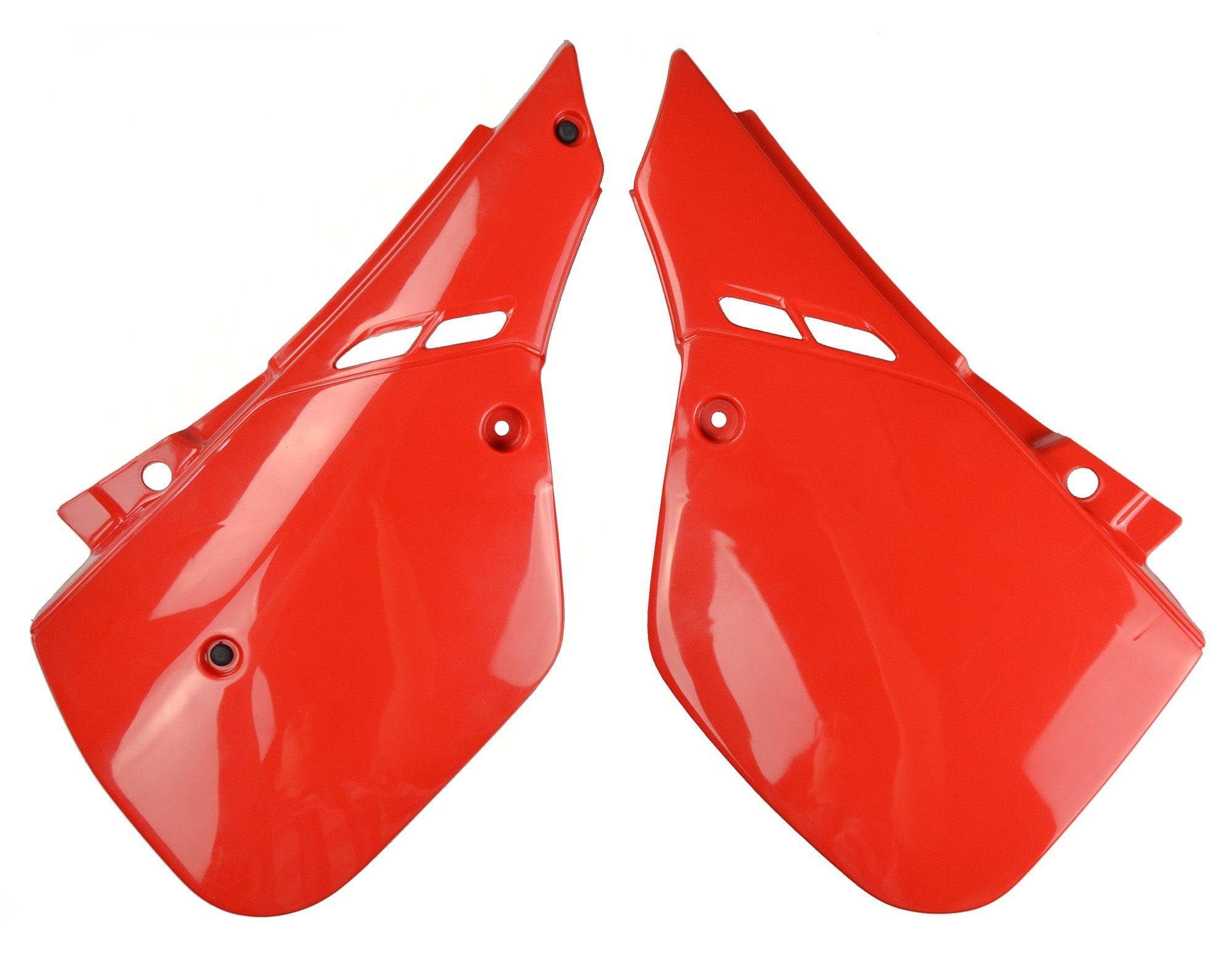 Paneles laterales traseros UFO Honda rojo HO02604-061