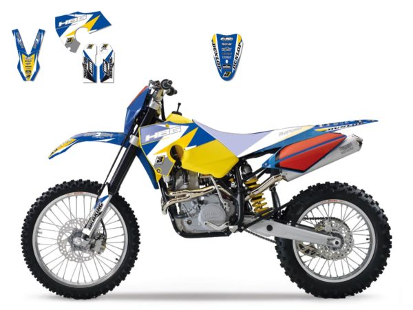 Kit Adhesivos Blackbird Dream Husaberg 2702E