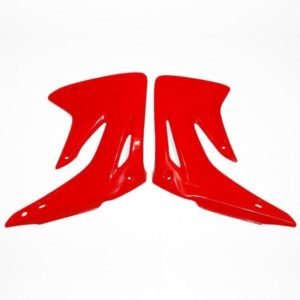 Plásticos laterales de radiador UFO Honda rojo HO03630-070