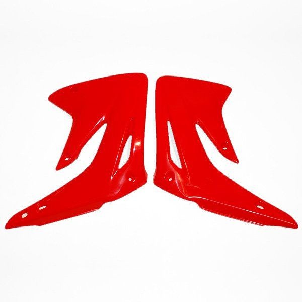 Plásticos laterales de radiador UFO Honda rojo HO03630-070