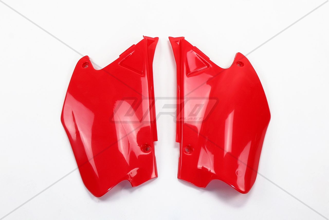 Paneles laterales traseros UFO Honda rojo HO03665-070