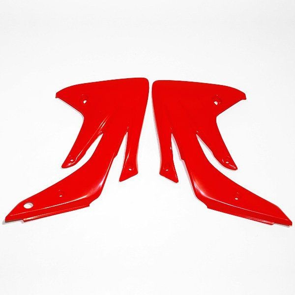 Plásticos laterales de radiador UFO Honda rojo HO04619-070