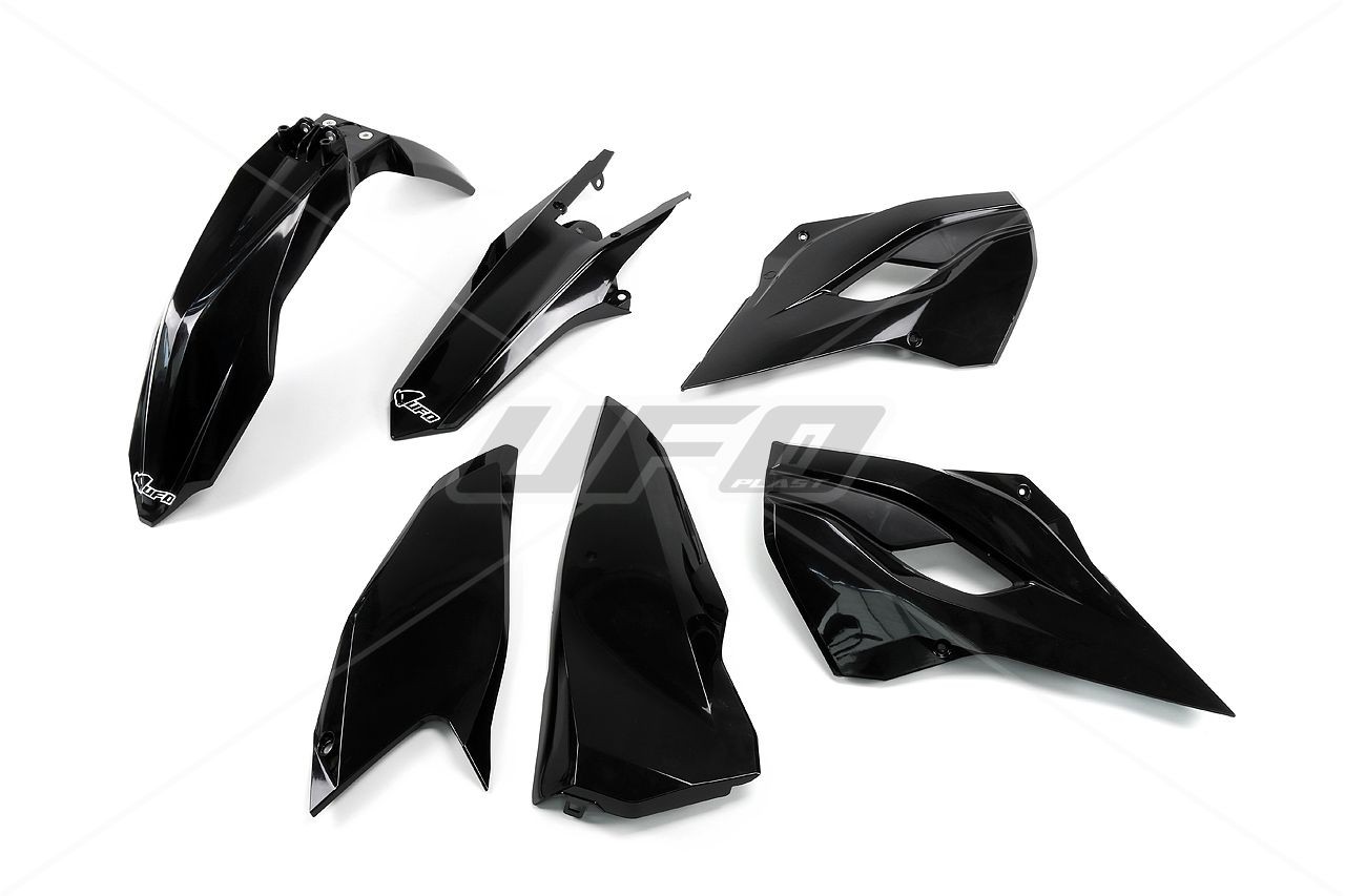 Kit plástica completo UFO Husqvarna negro HUKIT615-001