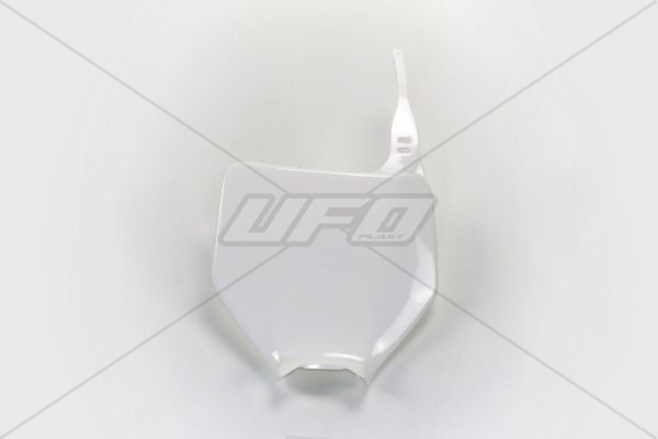 Portanúmeros delantero UFO Kawasaki blanco KA03740-047
