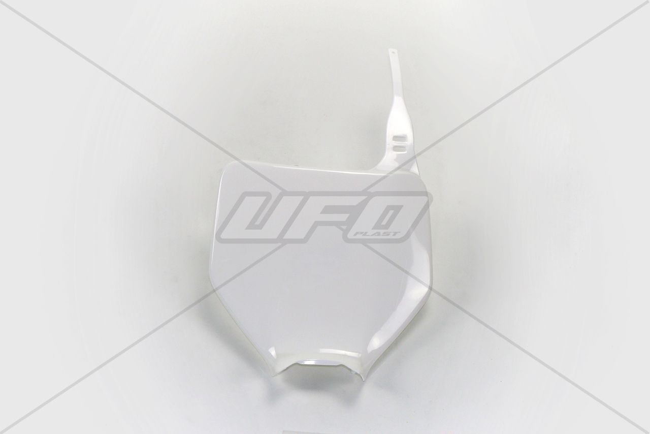 Portanúmeros delantero UFO Kawasaki blanco KA03740-047