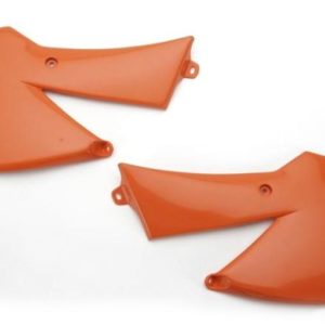 Plásticos laterales de radiador UFO KTM naranja KT03072-127