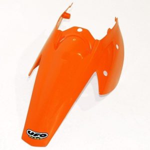 Guardabarros trasero UFO con paneles laterales KTM naranja KT03076-127