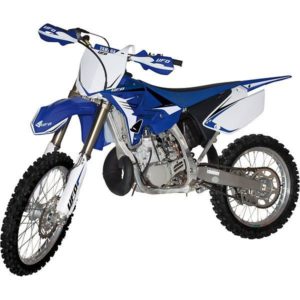 Plásticos laterales de radiador UFO Yamaha azul YA04834-089