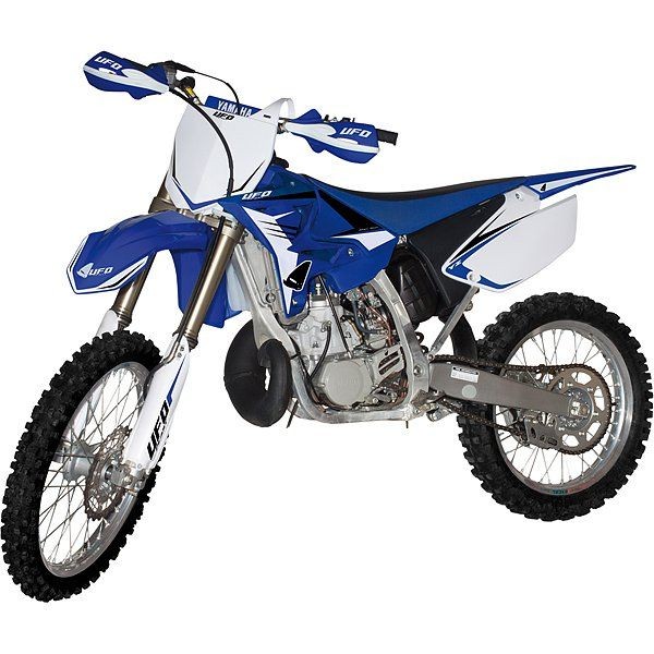Plásticos laterales de radiador UFO Yamaha azul YA04834-089