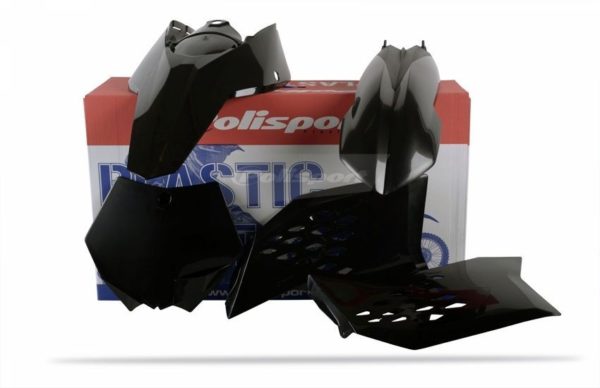 Kit plástica Polisport KTM negro 90181