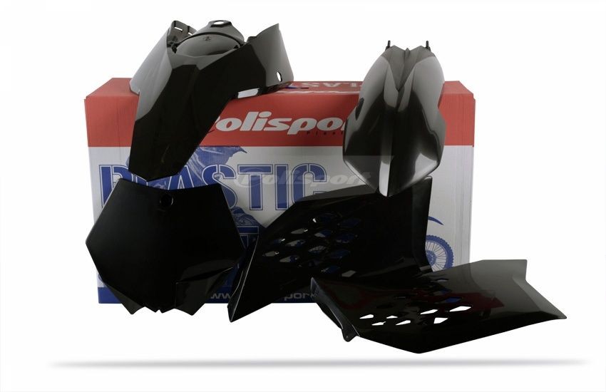 Kit plástica Polisport KTM negro 90181