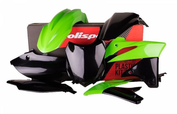 PARA TU MOTO UNIVERSAL - Kit plástica Polisport Kawasaki color original 90542 -