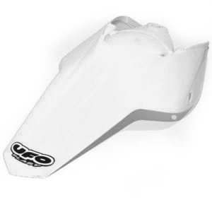 Guardabarros trasero con paneles laterales UFO KTM blanco KT03094-047