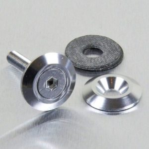 Arandela de Aluminio avellanada M5 (19mm ØExt.) plata LWAC5S