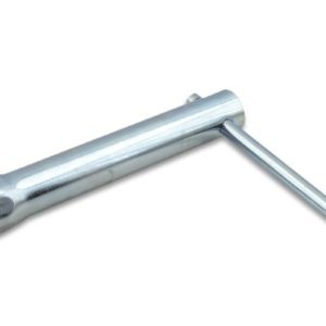 Llave de bujia c/palanca. Exagono 21 mm.