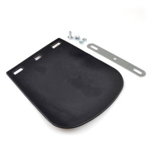 Faldón guardabarros trasero Vespa goma dura 165x145mm
