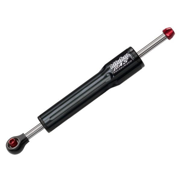 Cilindro amortiguador de dirección Bitubo color Negro L.242mm