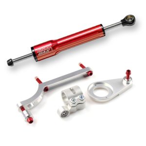 KAWASAKI - Amortiguador de dirección Rojo Bitubo KIT069A1 -