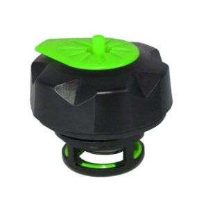 PARA TU MOTO UNIVERSAL - Tapón de gasolina negro/verde especial para garrafa Tuff Jug -