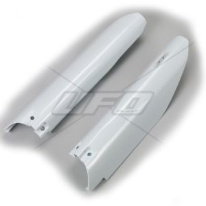 SUZUKI - Protectores de horquilla UFO Suzuki blanco SU04913-041 -