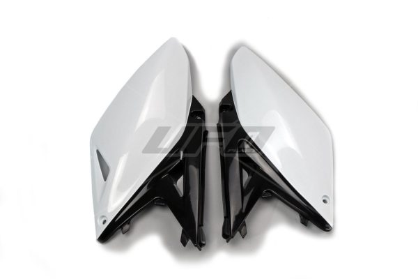 Paneles laterales traseros UFO Suzuki blanco / negro SU04929-W