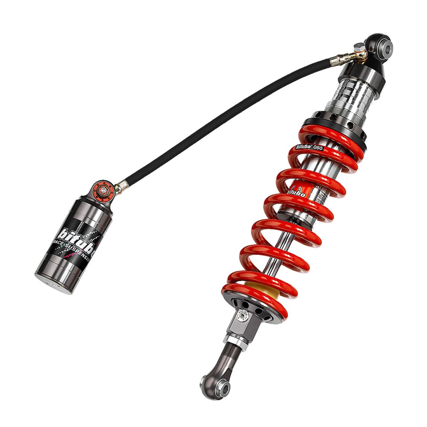 Amortiguador Bitubo gas botella ind. Muelle rojo D0027CLU11