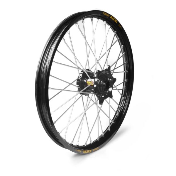Rueda completa Haan Wheels aro negro 17-2,50 buje negro 1 33149/3/3