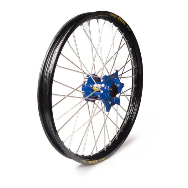 Rueda completa Haan Wheels aro negro 21-1,60 buje azul 1 25019/3/5