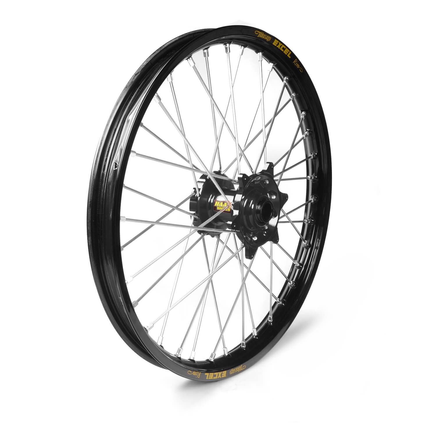 Rueda completa Haan Wheels aro negro 21-1,85 buje negro 1 35320/3/3