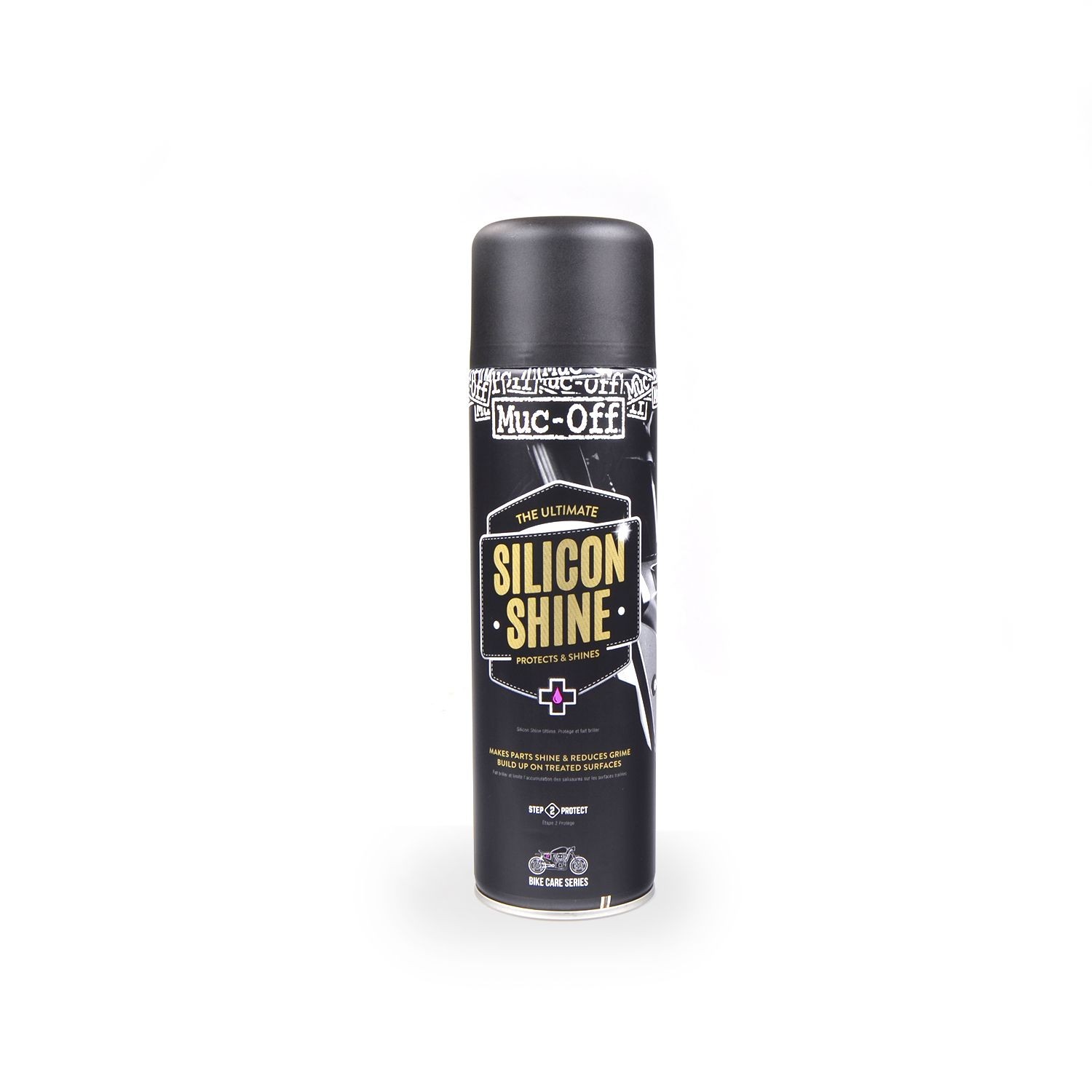 LIMPIEZA - Abrillantador y protector Muc-Off Silicone Shine Spray 500ml -