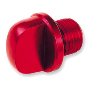 Tapon aluminio aceite Scooter. Naranja