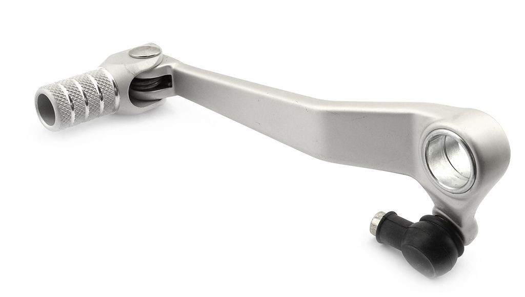 Pedal cambio velocidades. Plata