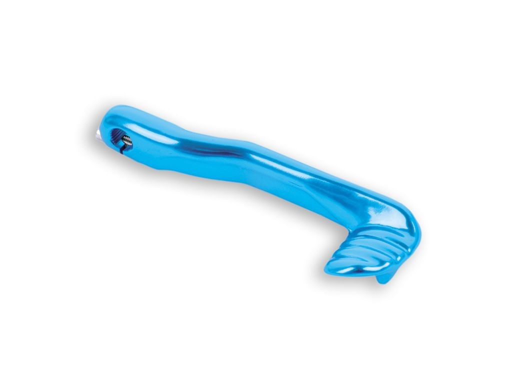Pedal arranque scooter ALU. Azul