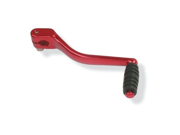 Pedal cambio Derbi. Aluminio. Rojo