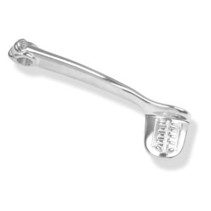 Pedal arranque ET-2. Aluminio. Plata