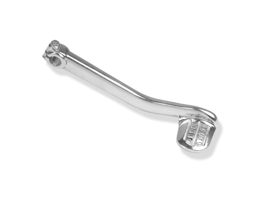 Pedal arranque Vespa ET-4.Aluminio.Plata
