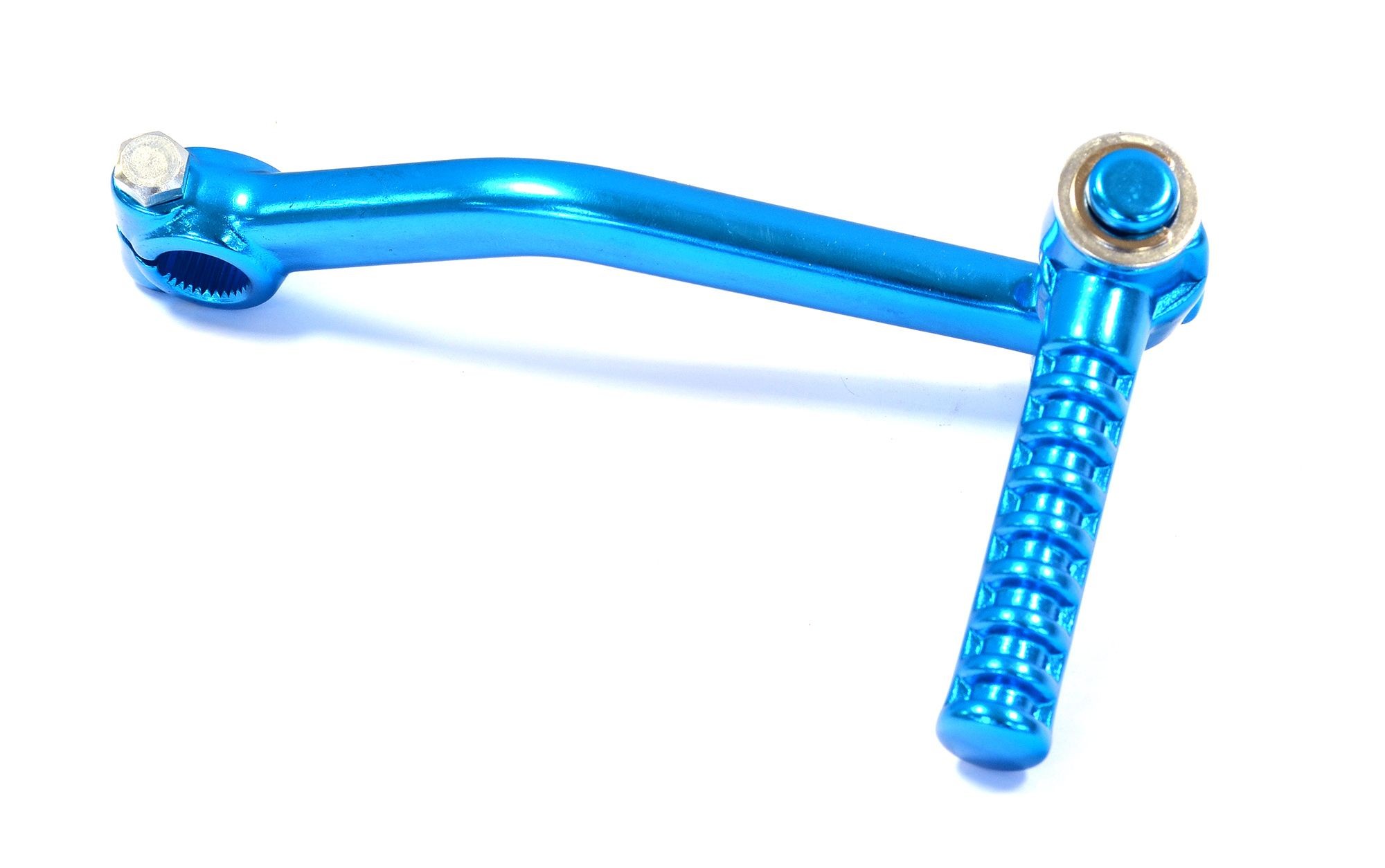 Pedal arranque Jog. Aluminio. Azul