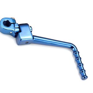 Pedal arranque Derbi. Aluminio. Azul