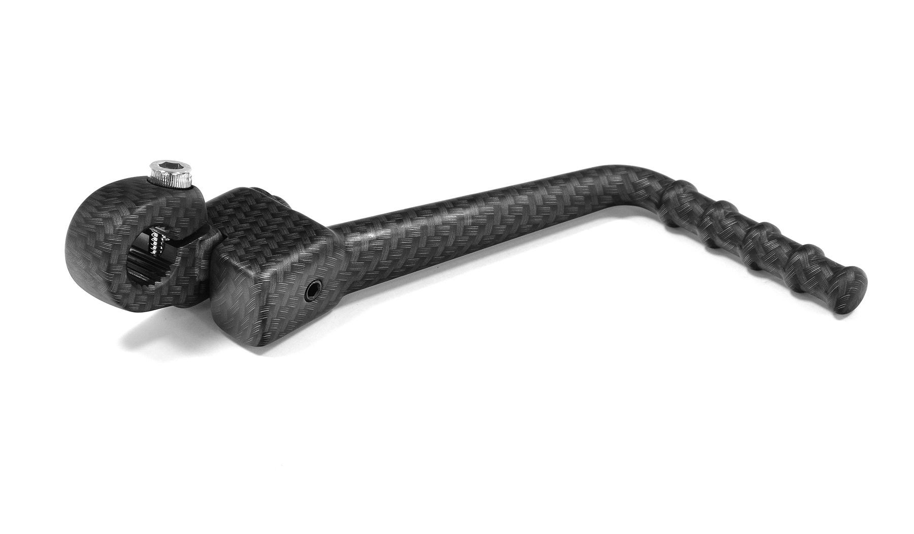 Pedal arranque Derbi. Aluminio. Carbono