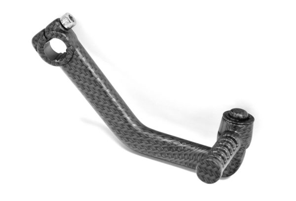 Pedal arranque Typhoon. Aluminio.Carbono