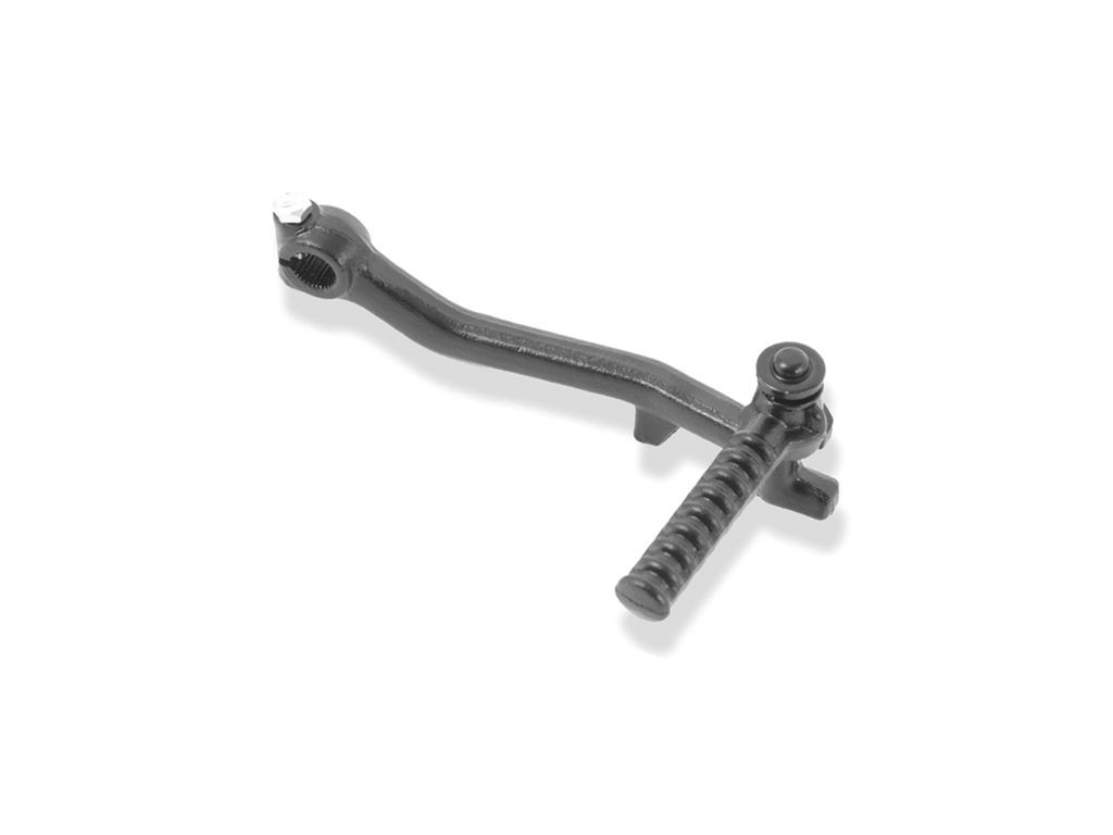 Pedal arranque Aprilia. Acero. Negro