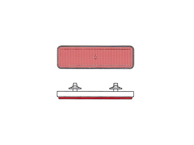 CATADIOPTRICO RECTANGULAR TRASERO