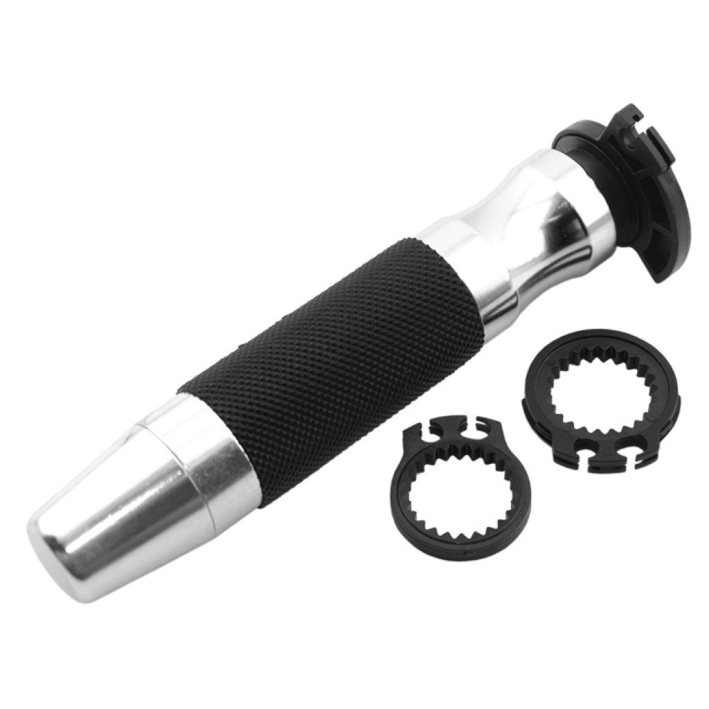 Par puños aluminio fresado CNS Ø22