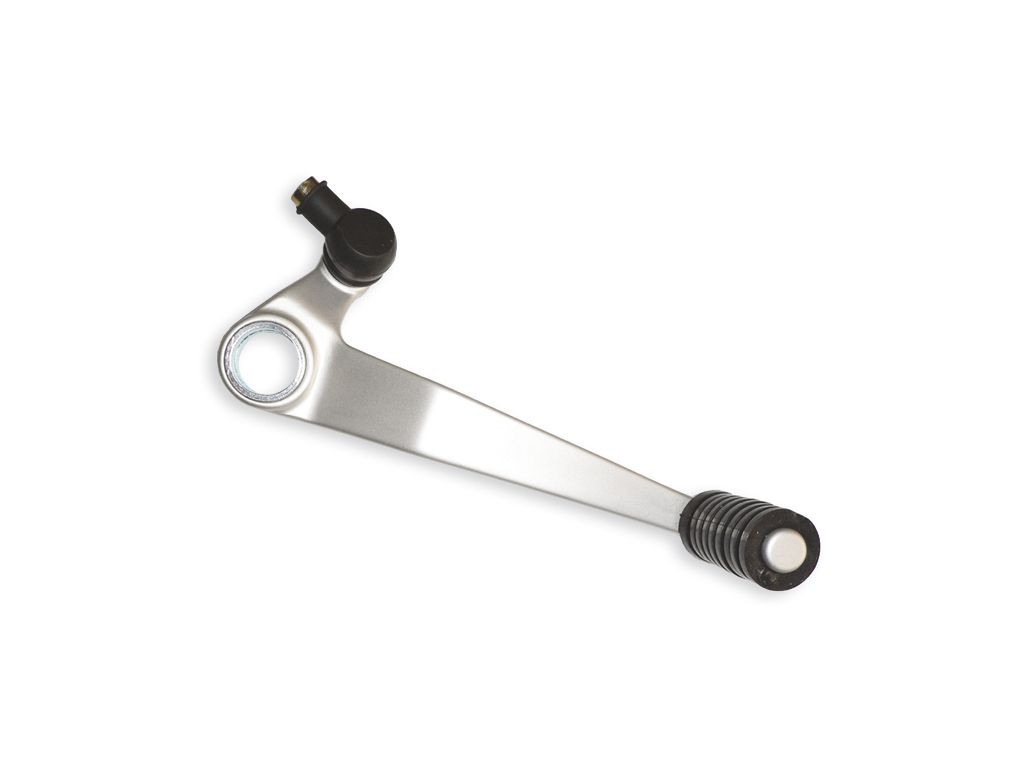 Pedal cambio velocidades. Plata