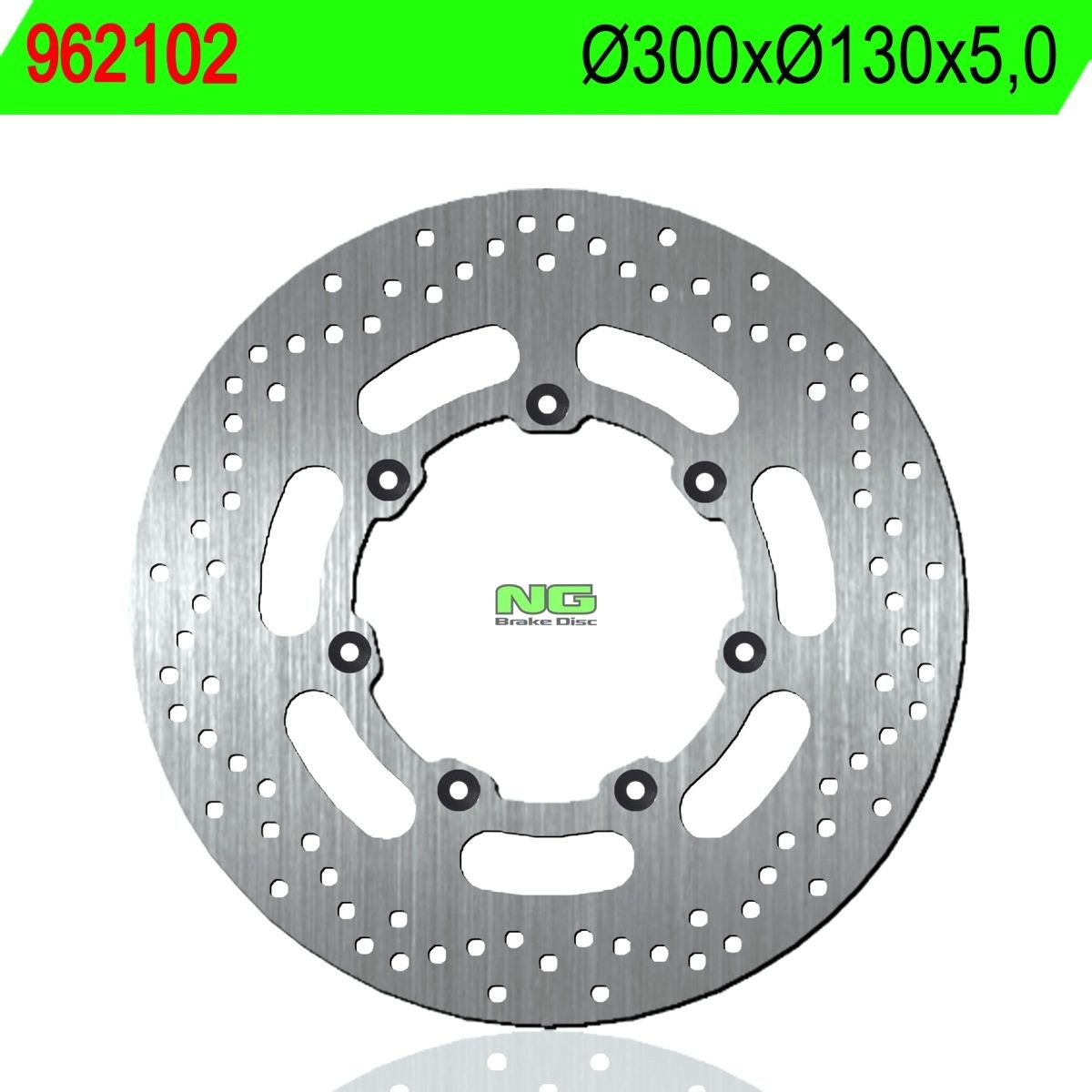 Disco de freno NG 102 Ø300 x Ø130 x 5