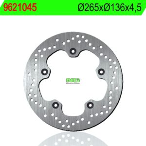 Disco de freno NG 1045 Ø265 x Ø136.5 x 4.5
