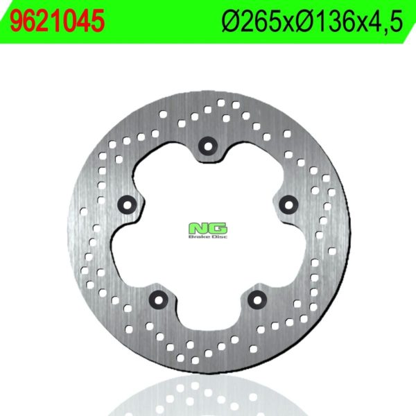 Disco de freno NG 1045 Ø265 x Ø136.5 x 4.5